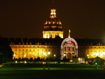 The Night at the Invalides ... Once upon a time in Paris and France